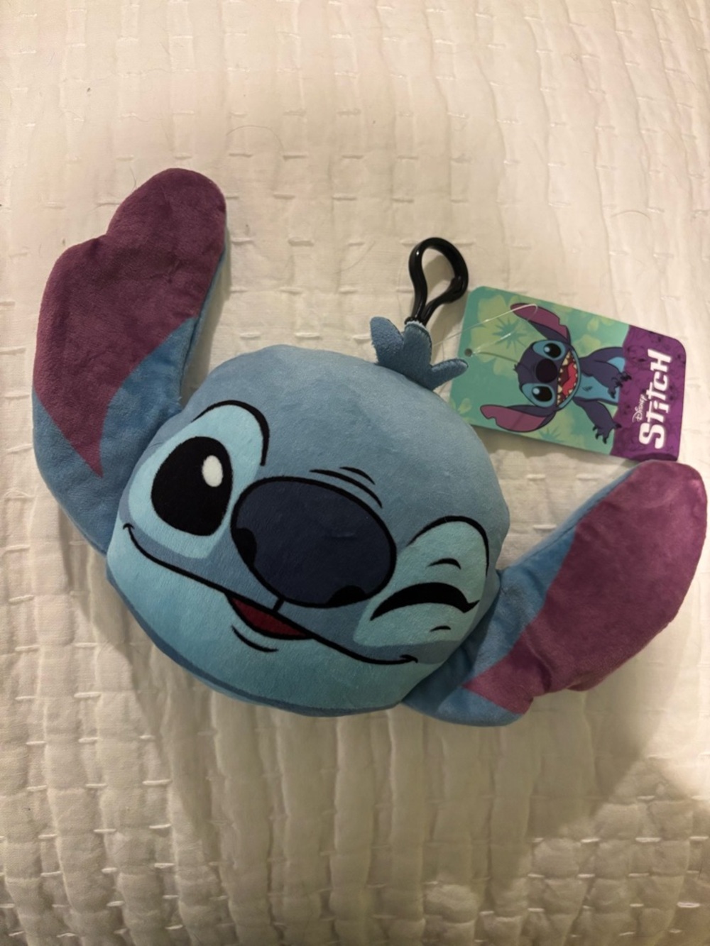 Stitch Plush Clip-On Money Pouch& Credit Card Holder
